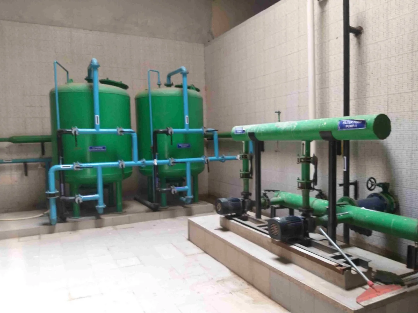 Water treatment process and clean water treatment stages